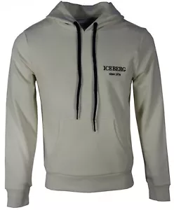 ICEBERG Hoodie Overhead Logo Emb Chest - Picture 1 of 2