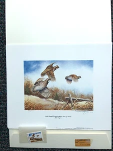 Allen Hughes MD --1982 Wachtel Konservierung Stempel/Druck S/# #880/1500 Neu in OVP - Bild 1 von 6