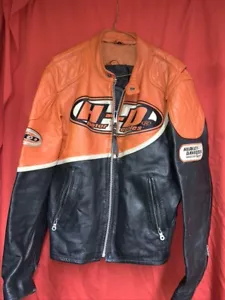 Genuine Harley Davidson Leather Jacket Men's Medium - Picture 1 of 12
