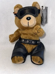 Harley Davidson 1999 Bravo The Biker Bear Bean Plush #GS4516 - Picture 1 of 9