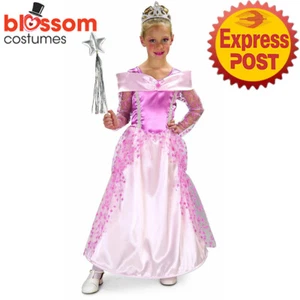 CK2672 Pink Star Princess Book Week Fairytale Girls Dress Up Party Costume - Picture 1 of 2