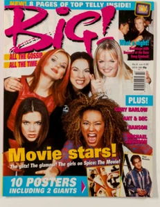 SPICE GIRLS ANT DEC JENNIFER ANISTON PAUL NICHOLLS DICAPRIO POSTER Big magazine - Picture 1 of 1