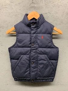 Polo Ralph Lauren Boys' Navy Blue Puffer Vest Size 4T - Picture 1 of 6