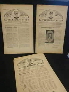Le Prestidigitateur 1924 Organe officiel de l'Association Syndicale des Artiste - Picture 1 of 4