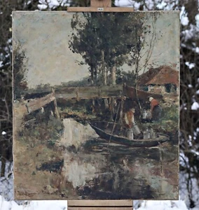 Willi Hans Burger-Willing (1882 - Kalk - 1969 - Untermaubach) - pintura al óleo - Imagen 1 de 8