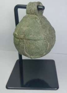 300 BCE–200 CE Prehistoric Ancient Bronze Age Buffalo Bell Large Museum Quality - Picture 1 of 17