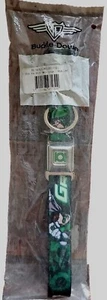 Buckle-Down Kunststoff Clip Hundehalsband - Green Lantern Logo Größe Large 15-26"  - Bild 1 von 1