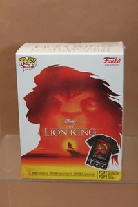 Funko POP exclusivo de Target Conjunto combinado de figuras flocadas y camisa LG del Rey León Mufasa - Imagen 1 de 12