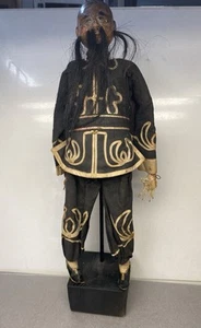 Antique Vintage Chinese Male Asian Doll - Picture 1 of 22
