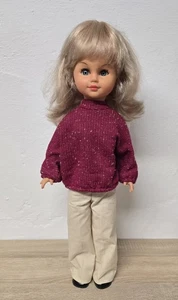 Muñeca Vynile Muñeca de Plástico Muñeca Barbara Cabar 55cm Ojos Dormidos De Colección Rara - Imagen 1 de 15