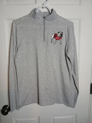 Jersey UGA de manga larga juvenil XL (14-16) usado. Pequeño punto debajo de Uga Foto 1 de 4