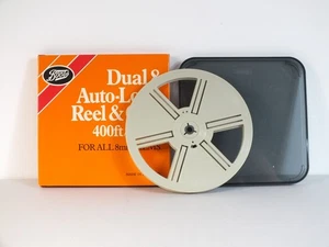Boots Dual 8 Auto Load 400ft Spare Projector Reel For 8mm & Super 8 Film - Picture 1 of 3
