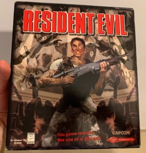 Resident Evil US Big Box PC Capcom 1996 RARE - Imagen 1 de 11