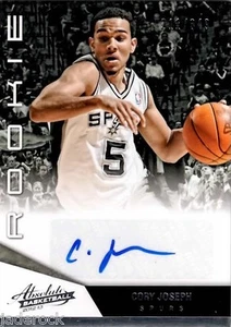 Cory Joseph 2012-13 Panini Absolute Rookie Signature Auto Graph #192 (#211/349) - Bild 1 von 1