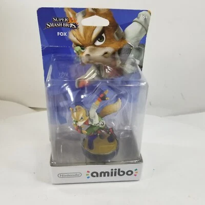 Figura Personaje Fox Nintendo Amiibo Super Smash Bros Series Foto 1 de 4