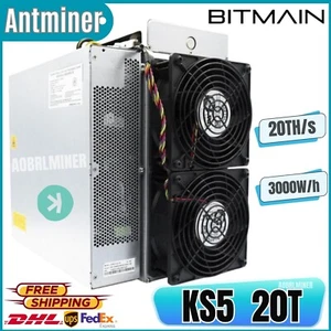 NEW BITMAIN Antminer KS5 20TH/s Kaspa KAS Miner kHeavyHash Algorithm in Stock - Picture 1 of 4