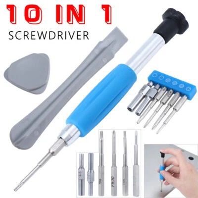 10 Pcs Repair Tool Kit Screwdriver For Nintendo Switch SNES N64 NES Removal Tool - Image 1 of 4