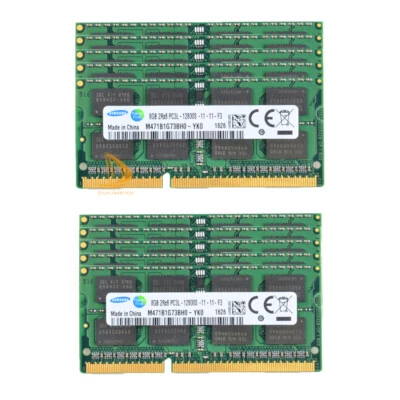 Samsung 10X 8GB 2RX8 PC3L-12800S DDR3L 1600Mhz 1.35V Laptop Memory RAM sodimm @5 - Image 1 of 4