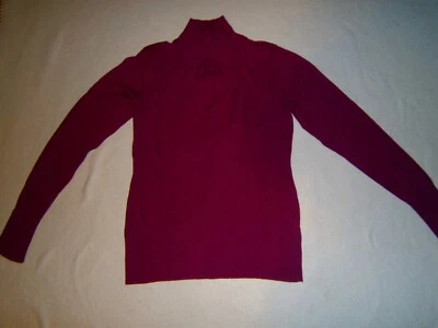 Damen Pullover Gr. 34, brombeer - Bild 1 von 4