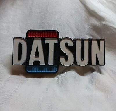  DATSUN 1972 -1977 OEM EMBLEM For 180/710 RED/WHITE/BLUE # 62810 U2001  - Image 1 of 4