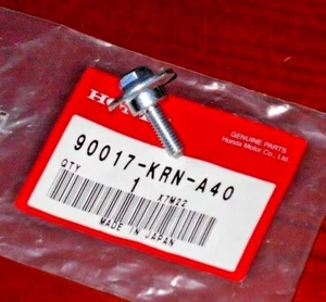 HONDA CRF250R CRF 250, CRF250 MOTOR VÁLVULA TAPA PERNO 90017-KRN-A40, 2010-2025 - Imagen 1 de 2