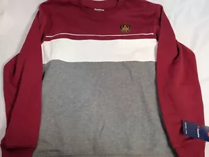 Atlanta United FC Fanatics Mens Soft Pullover Crew Sweatshirt Grey Red Size XL - Picture 1 of 5