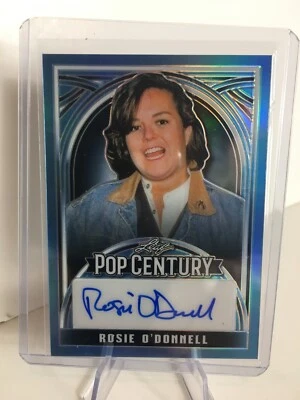 Autógrafo Rosie O'Donnell 2024 Leaf Pop Century autografado uma liga própria em escala 1/15 - Imagem 1 de 4