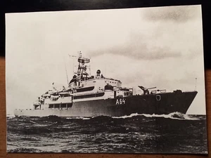 Schiff - Schulschiff Ruhr Schiffspost - Reserve-Flottille Wilhelmshaven / Karte - Bild 1 von 2