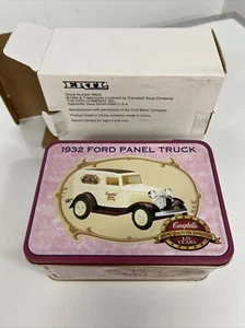 Ertl 1932 Ford Panel Truck Campbells Die Cast in tin box 1994 B625 - Picture 1 of 6