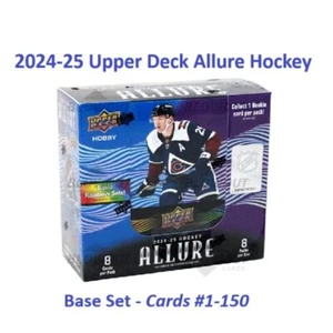 2024-25 Upper Deck ALLURE Hockey ****FINISH YOUR SET**** Base Set - Cards 1-150 - Picture 1 of 1