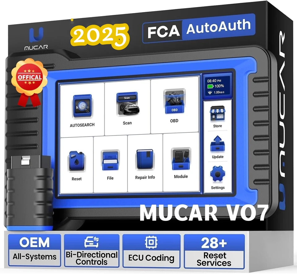 2025 Launch CRP129X OBD2 Scanner Engine ABS SRS SAS TPMS EPB Car Diagnostic Tool