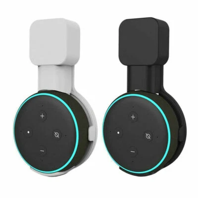 Wall Mount Socket Holder Bracket for Amazon Alexa Echo Dot 3rd Gen Audio Speaker - Image 1 of 4