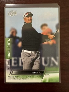 Golf 2024 Upper Deck #82 Ryan Fox novato - Imagen 1 de 2
