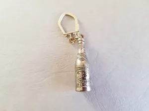PORTE CLÉ / KEYCHAIN / KEY RING - Boisson Bouteille bière 33 export - beer métal - Foto 1 di 2