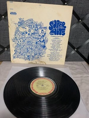 1960s Super Stars Super Hits Vol. 2 Vintage Vinyl Record Album LP - Image 1 of 4