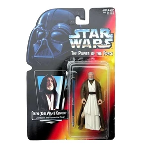Vintage 1995 Star Wars Power Of The Force Figure Ben Obi Wan Kenobi POTF - Picture 1 of 4