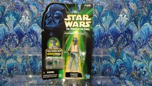 Star Wars The Power of the Force POTF Greedo with Blaster CommTech Chip 1999 NIB - Picture 1 of 6