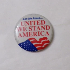 United We Stand America, botón de campaña, 2" (CS-7) - Imagen 1 de 2