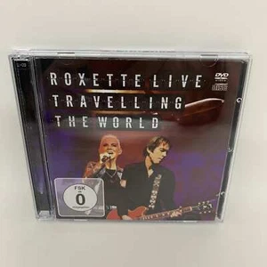 Roxette LIVE TRAVEL THE WORLD DVD + CD Estado Aceptable ENVÍO GRATUITO - Imagen 1 de 4