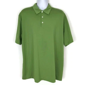 Nike Golf Men Polo Shirt Size XL Short Sleeve Green Golf Fishin Shirt - Picture 1 of 5