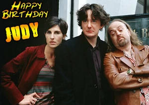 Bernard BLACK BOOKS Dylan Moran Bill Bailey Happy Birthday personalised ART Card - Picture 1 of 5