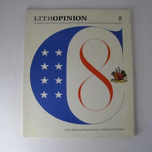 Lithopinion 8 Graphic Art Journal Local One Amalgamated Lithographers of America - Picture 1 of 20