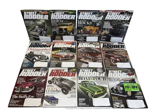 Lot of 12 Issues of 2019 Street Rodder Magazines Complete Year - Picture 1 of 19