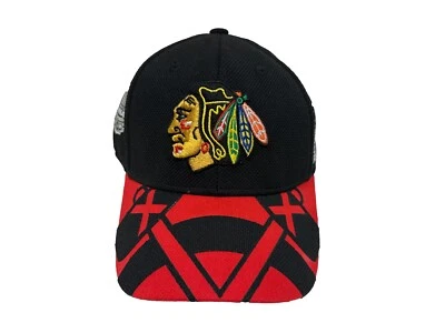 De colección Chicago Blackhawks 2016 Stanley Cup Finals Reebok Center Ice Talla L/XL NHL Sombrero Foto 1 de 4