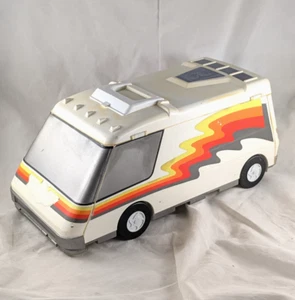 Vintage Micro Machines Super Van City Camper RV Fold Out Playset 1991 Galoob - Picture 1 of 21