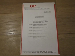 FILE PDF: OP agenzia giornalistica Mino Pecorelli: 221 notiziari 1972-1973 - Picture 1 of 8