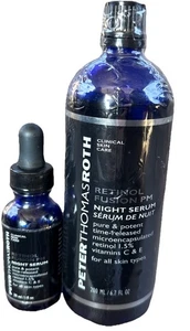 2er Set: Peter Thomas Roth Retinol Fusion PM Nachtserum 6,7 & 1 Unze NEU VERSIEGELT - Bild 1 von 6