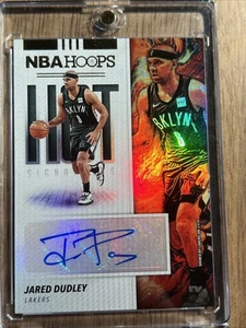 2019-20 Panini NBA Hoops Hot Signatures Jared Dudley #HS-JDL Auto - Picture 1 of 5