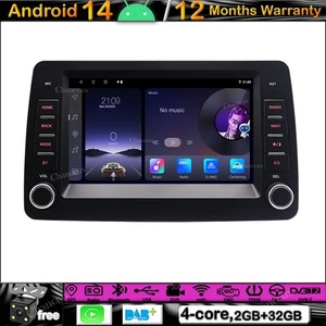 Autoradio Android14 9" GPS SATNAVI DAB Carplay BT estéreo para Fiat Panda 2003-2012 - Imagen 1 de 12