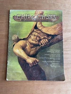 Chip Chats Magazine National Wood Carvers Association Sept- Oct 1979 Woodworking - Image 1 of 4